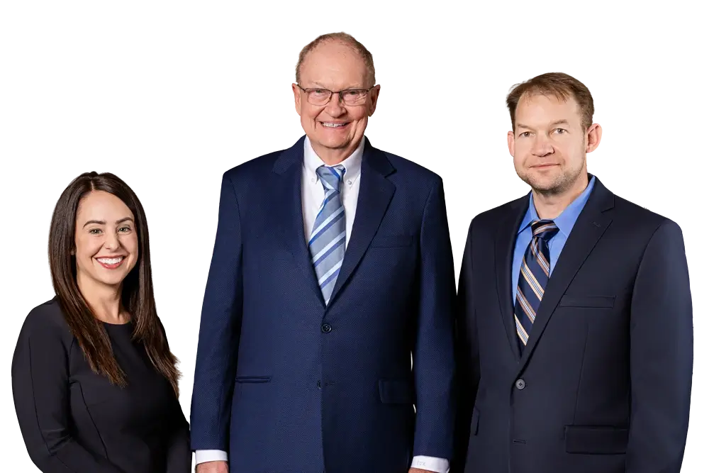 The legal team of Keefe, Keefe & Unsell, P.C.